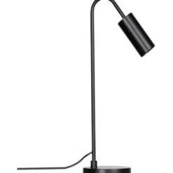 By Rydens Curve bordlampe, sort