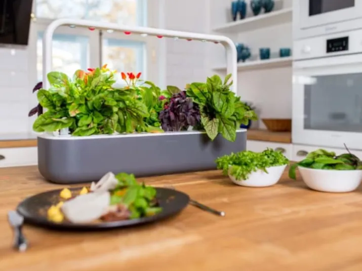 Click and Grow Smart Garden startsæt, hvid