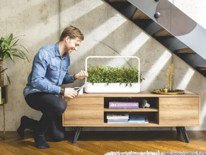 Click and Grow Smart Garden startsæt, hvid