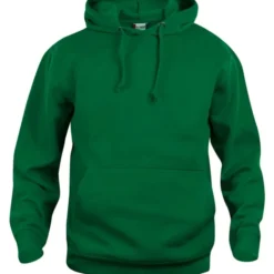 Clique Basic hoodie, flaskegrøn, str. 2XL