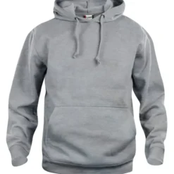 Clique Basic hoodie, gråmeleret, str. 2XL