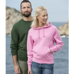 Clique Basic hoodie, lys pink, str. 2XL