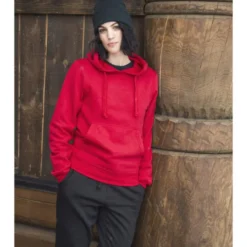 Clique Basic hoodie, rød, str. 2XL