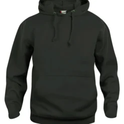 Clique Basic hoodie, sort, str. 2XL