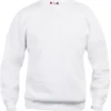 Clique Basic Roundneck sweatshirt, hvid, str. 2XL