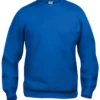 Clique Basic Roundneck sweatshirt, kongeblå, str. 2XL