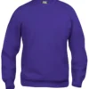 Clique Basic Roundneck sweatshirt, lilla, str. 2XL