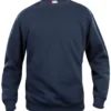 Clique Basic Roundneck sweatshirt, mørk marineblå, str. XS
