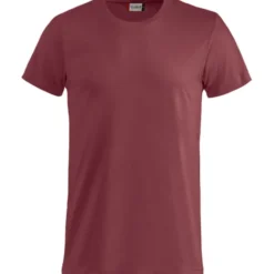 Clique Basic t-shirt, bordeaux, str. 2XL