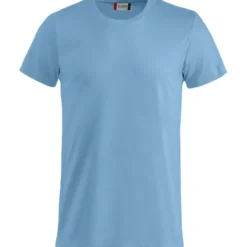 Clique Basic t-shirt, lys blå, str. 2XL