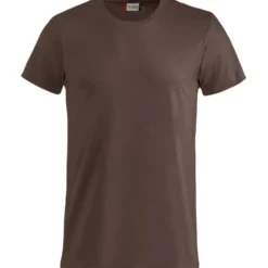 Clique Basic t-shirt, mørkebrun, str. 2XL