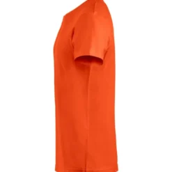 Clique Basic t-shirt, orange, str. L