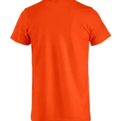 Clique Basic t-shirt, orange, str. L