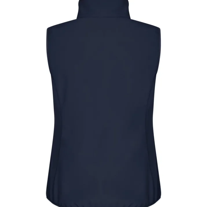 Clique Classic softshell vest dame, mørk marineblå, str. 2XL