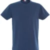 Clique New Classic t-shirt, blå meleret, str. 2XL