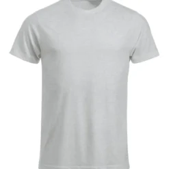 Clique New Classic t-shirt, lysegrå meleret, str. M