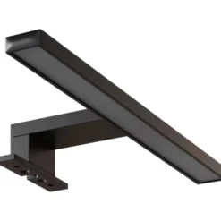 Dansani Mido+ Libra spejllampe, sort, 30 cm