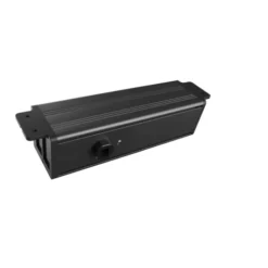 Deltaco bordstikdåse, 3 stikkontakter, A+C USB-oplader, sort