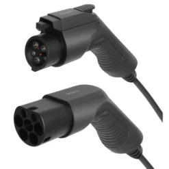 Deltaco ladekabel, type 1, 1 fase, 16A, 3,6 kW, 5 meter