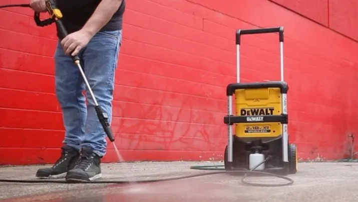 Dewalt 18V XR DCMPW1600N-XJ højtryksrenser, til 2 batterier, uden batteri