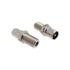 DKT F-konnektor til IEC-han adapter
