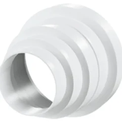 Duka adapter til runde ventilationsrør, Ø80/100/120/125/150 mm