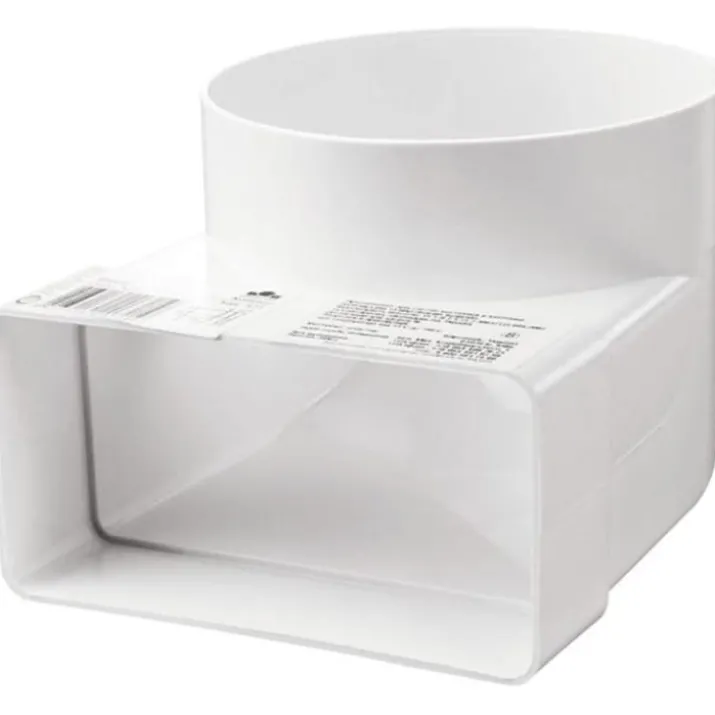 Duka bøjning, 90°, 110x55 mm x Ø100 mm
