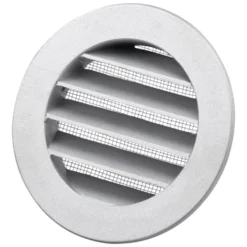 Duka Dusav udvendig jalousirist, Ø100 mm, aluminium