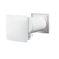 Duka One C6 ventilator med varmegenvinding, Ø150 mm, hvid