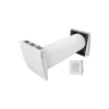 Duka One D6 ventilator med varmegenvinding, Ø160 mm, hvid
