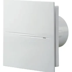 Duka Pro 70 TH badventilator, fugtstyring, timer Ø100 mm, hvid