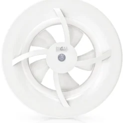 DUKA S7 "7i1" badventilator, Ø100 mm, hvid