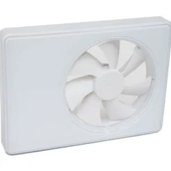 Duka SmartFan badventilator, Ø100 mm, hvid