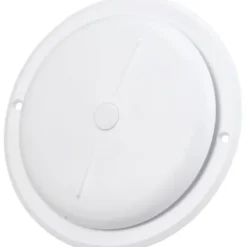 Duka tallerkenventil, Ø117 mm, hvid