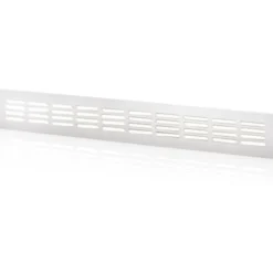 Duka ventilationsrist, 400x60 mm, hvid