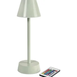 Duni Zelda genopladelig bordlampe, grøn