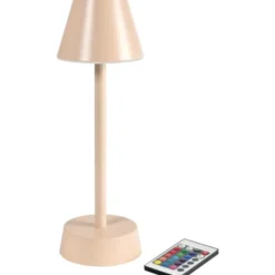Duni Zelda genopladelig bordlampe, lyserød