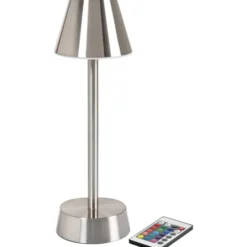 Duni Zelda genopladelig bordlampe, sølv