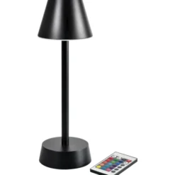 Duni Zelda genopladelig bordlampe, sort