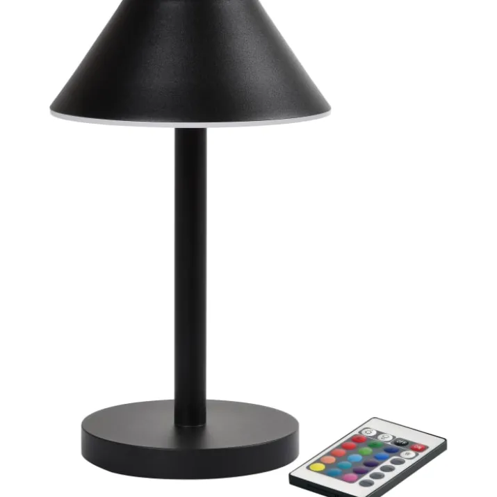 Duni Zelda Midi genopladelig bordlampe, sort