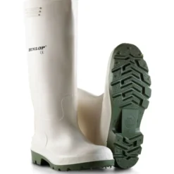Dunlop Pricemastor gummistøvler, hvid, str. 35