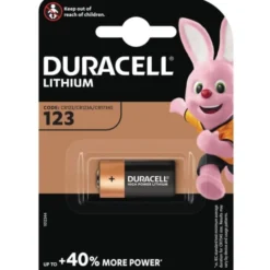 Duracell 123 batteri, 1 stk.