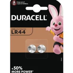 Duracell LR44 batterier, 2 stk.