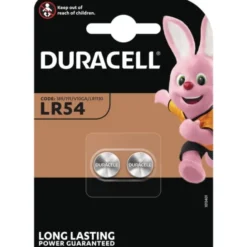 Duracell LR54 batterier, 2 stk.