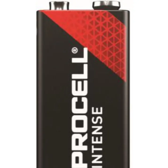 Duracell Procell 9V batterier, 10 stk.