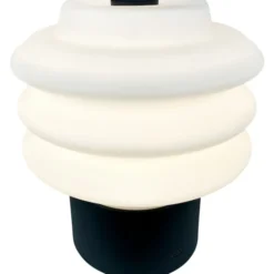 Dyberg Larsen Diva genopladelig bordlampe, sort