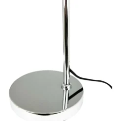 Dyberg Larsen DL12 bordlampe, krom
