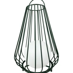 Dyberg Larsen Evesham solcelle lanterne, grøn, 48 cm