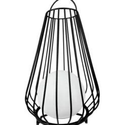 Dyberg Larsen Evesham solcelle lanterne, sort, 48 cm