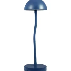 Dyberg Larsen Fonzy genopladelig bordlampe, blå